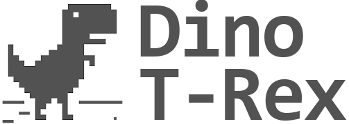 Dinosaur Game logo — play Google Chrome T-Rex Dino Game online